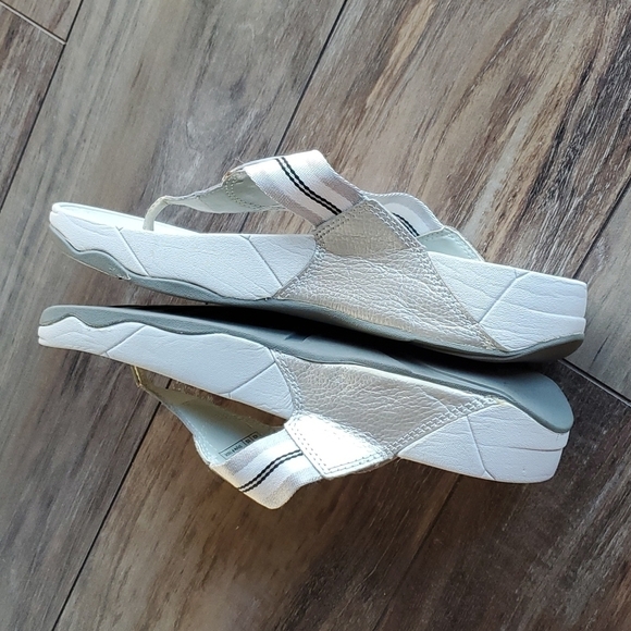 Fitflop Womens Platform Flip Flop Sandals sz 10 shoes - Picture 5 of 10